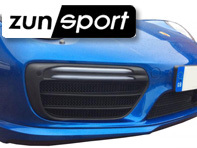 Front Bumper Stainless Steel Grill Full Set ZunSport. Porsche 991.2 TURBO / S - ZPR64916, ZPR64916B, ZPR64916, ZPR64916B