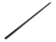 Windshield aluminium drain trim, Black. Porsche 928 78-95 - 9285591050770K, 92855910507, 9285591050570K, 92855910505, 9285591060770K, 92855910607, 9285591060570K, 92855910605