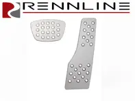 Rennline 铝制 2 件式踏板组带孔。保时捷 944/996/997/986/987/Cayman/991/Panamera TIPTRONIC - P4522, P45.22