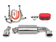 Ultimate Performance-pakket - dubbele uitlaatdemper, sportheaders en luchtinlaatsysteem - voor Porsche 964 Turbo (965) 1991-1994 - 93021103302, 93011116905, 93011116907, 93011100306, 96411104605, 93011303810, 93011303820, 93011303830, 93011125201, 93011125103, 93011018502, 93011002007 - FSPOR964TSPKG, FS.POR.964T.SPKG