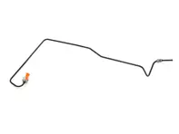 Conduite de frein, gauche. Porsche 997.1 C2 / C2S - 99735517511, 99735517510, 99735517502