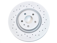 Brake disc rotor SPORT COAT Z, Front. Standard Coat Z. Porsche Macan 2.0L Mk1 and Mk2 - 100.3356.52, 95B615301B, 95B615301M, 4G0615301Q, 4G0615301G, 4G0615301AF, 4G0615301