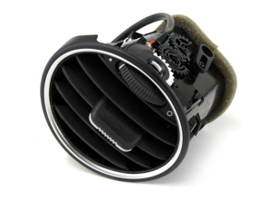 Side air vent, Black. Porsche 987 Boxster / 987C Cayman - 98755213106FRA, 98755213104FRA, 98755213111FRA