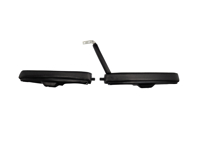 Armlehne mit Griff 2er Set. Porsche 911 1965-68 Linkslenker - PCG55504320, 90155504320, 90155504321, 90155504322, 90155504420, 90155504421, 90155504422, 90155504020, 90155503920, 90155503921