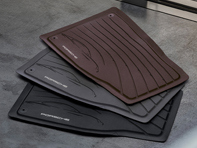 Rubber floor mats. Porsche Taycan LHD cars - 9J104480020, 9J104480020OS5, 9J104480020OU6, 9J104480020OW4