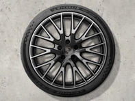 21' Panamera Exclusive Design alloy wheels and summer tyres Original Porsche - 976044660N