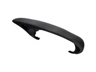 Dessus de tableau de bord en cuir noir, conduite à droite. Porsche 996 Carrera / Turbo / GT2 / GT3 (1998-2002) - 99655202601ETQ, 99655202601EQV