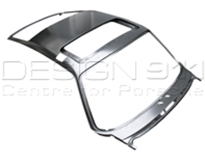 Windscreen Frame & Roof  Porsche 911 78-89 COUPE With Sunroof - 91150308713GRV