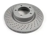 Remschijfrotor, Voor. Standard Coat Z. Porsche 997.2 / 991 / 981/982 Boxster / 981C/982C Cayman (OE Part No 99735140101 / 99735140201) - 99735140100, 99735140101, 99735140200, 99735140201 - 460.1529.20, 460.1530.20