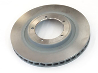 Rotor de disco de freno, Delantero. porsche 944 turbo - 95135104100, 15809