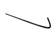 Front Lower Window Trim, Black. Porsche 928 / 928 S 1978-95 - 92853731, 9285373130470K, 9285373140470K, 92853731304, 92853731404