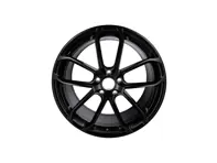 前部 22 英寸 GT Design 合金车轮，哑光黑色。保时捷 9YA / 9YB 卡宴 - 9Y3601025BAJE1, 9Y3601025APJE1