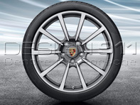 20' 991.2 C4 / C4S 'Carrera Classic' Lichtmetalen Velgen & Banden Origineel Porsche - 99104460348