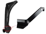 车门铰链柱（A 柱）维修件。保时捷 911 / 964 / 993 - 91150103900, 91150103902, 91150104000, 91150104002, 1681901080, 1681901070, 591035-2, 591036-2, 91150103900, 91150104000, 91150103902, 91150104002, 99350203900GRV, 99350204000GRV - 1681901070, 1681901080