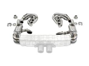 CARGRAPHIC GT Sportabgasanlage mit ID45-Anschluss, ohne Heizung, für GT3-Schalldämpfer. Porsche 964 Carrera 2/4/RS - 96411104504, 96411104605, 96411104502, 96421103905, 96421103932, 96421104004, 997111027A1