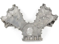 Engine timing belt cover. Porsche 958 Cayenne / 970 Panamera - 94810102220