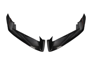 LAME DE PARE-CHOCS AVANT EN CARBONE 992.1 - 992898010B, 992898010J - ML-YWW080-PRO