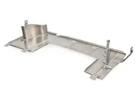 Engine undertray protective plate. Porsche 944 TURBO / 968 - 95150406900