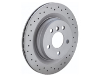 Brake disc rotor SPORT COAT Z, Front. Porsche Macan GTS / TURBO 400Bhp - 460.1554.52, 460.1555.52, 95B615301E, 95B615301G, 95B615302E, 95B615302G, 95B615301J, 95B615302J