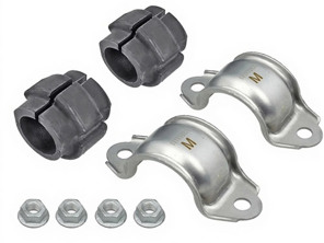 Kit boccole barra stabilizzatrice anteriore. Porsche 95B Macan - 4D0411327J - 4D0411327J, 4D0411336G, 4D0411336D