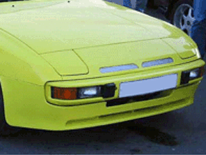 Jupe inférieure avant. Porsche 944 / 944S - 93150537103, 93150537105, 94450351300