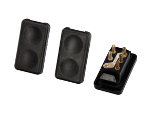 Electric window switch kit black. Porsche 924 / 944 - 47795962201C