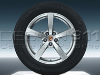 18' Macan Lichtmetalen Velgen & Winterbanden Origineel Porsche - 95B04460022, 95B04460021, 95B04460022, 95B044641A