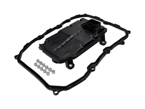 Gearbox oil sump gasket & filter kit. Porsche 958 Cayenne / 970 Panamera - 95832137100, 95832543500
