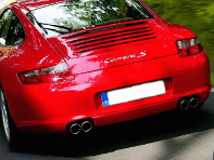 Rear bumper. Porsche 997 MKI C2 / C2S (OE Part NO. 99750541162G2X / 99750591127G2X) - 99750591100G2X, 99750541100G2X, 99750541156G2X, 99750591123G2X, 99750541162G2X, 99750591127G2X