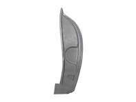 Door lock jamb / B-Post with low striker. Porsche 356A T2 Speedster 1957-58 - 64450206220, 64450206120, 64450206221, 64450206121 - PP128SL, P128SL, PP128SR, P128SR