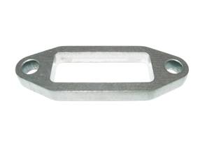 Aansluitflens voor uitlaatdemper. Porsche 356 / 911 - 36954103, 369 54103 - EXS112106, EXS11.2.106
