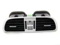 Ventilación de aire de boquilla central, Galvano silver. Porsche 997.1 / 997.2 - 99755214110V04, 99755214110, 99755214108V04, 99755214108