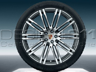 21' Macan 911 Turbo Design Alufelgen & Sommerreifen Original Porsche - 95B04460220