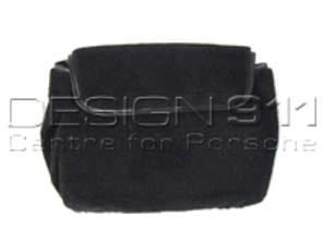 CD Changer Bag Pouch in Black. Porsche 993 1994-95 - 993555675005FV
