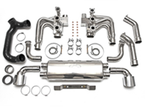 Kit de silenciador de cabezal MAXFLO CON calor. Porsche 964 Fabspeed - 96422096498, 96411104504, 96411104502, 96411104605, 96421103905, 96421103932, 96421104004