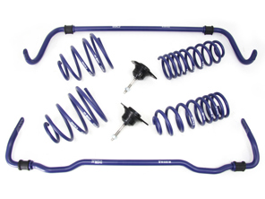 Road & track spring and anti roll bar handling kit Porsche 997 Turbo PDK Coupe / Cab with PASM - 29111-1, 33239-5, 3609309625