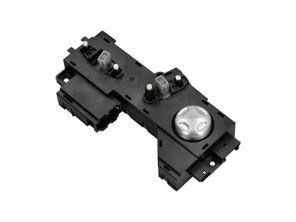 Switch For Seat Adjustment With Memory Function, Galvano Silver. Porsche 987.1 / 987.2 / 997.1 / 997.2 2005-13 - 99761372102V05, 99761372202V05, 99761372101V05, 99761372201V05