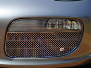 前保险杠不锈钢外格栅套装 ZunSport。保时捷 Boxster 987 MKI