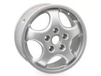 Alloy wheel, 9.0Jx17 ET55, rear, Silver for Porsche 928 GTS - 96536216800