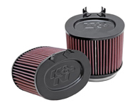 Set di 2 filtri aria K&N per Porsche 997 3.6L / 3.8L 2009-11 - 99711013030, 99711013031 - E1999, E-1999