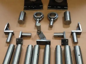 Mounting bracket set for celette jig. Porsche 356