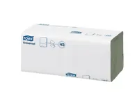 1 ply single fold hand towels - Green - 20 packs of 200 sheets - 290135