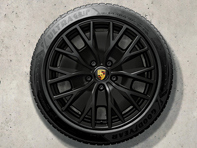 Taycan Turbo S Aero Design da 20' in cerchi in lega neri e pneumatici invernali originali Porsche - 9J1073600FA
