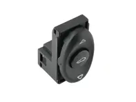 Tip switch for sliding roof, Matt Black. Porsche 996 - 99661314710A05