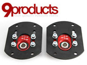 Front Adjustable Camber Plate Top Mount Set. Porsche 924 / 944 / 968 - 477412345, 95134301804, 95134301830, 94434390301