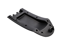 Copertura per console centrale, nero satinato. Porsche 986 Boxster / 996 Carrera / Turbo / GT2 / GT3 - 99655220500, 9965522050001C