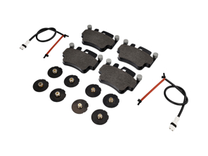 ACHTER Remblokken, sensoren, shims kit Porsche 996 Turbo / 996 C4S OE - 99635208602, 99635208600, 99661236501, 99635294903