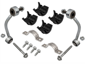 Rear Stabilizer Bar Drop Link & Bush Kit, 24.10mm. Porsche 955 / 957 / 958 Cayenne - 95533379240, 95533379200, N10697801, 95533377701, 95533306921, 95533307021