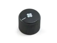 Bouton de l'interrupteur du ventilateur noir. Porsche 911 84-89 - 9116131040270B