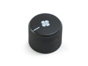 Manopola dell'interruttore della ventola nera. Porsche 911 84-89 - 9116131040270B